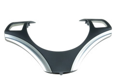 Pommeau De Levier De Vitesse Cuir/bois Pour BMW - Compatible Nombreuses Séries (5 Vitesses)