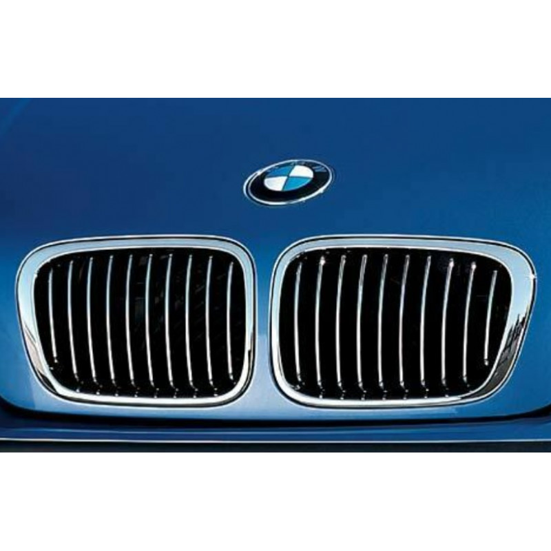 Paire grilles calandre chromées BMW Série 3 E46