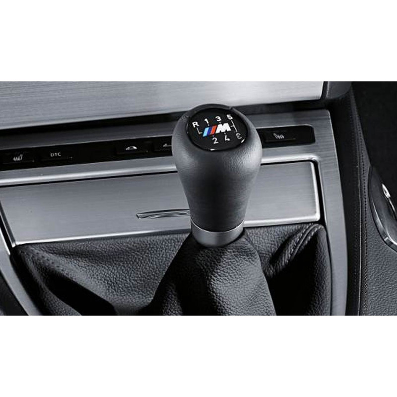 Cuir d'origine BMW M - pommeau de levier de vitesses à 5 vitesses