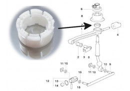 Roulement de levier de vitesse pour BMW Série 3 E46