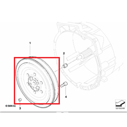 Volant moteur bi-masse pour BMW  Serie 3 330D E91, E92, E93