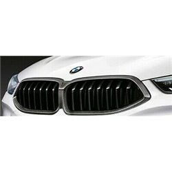 Grille enjoliveur avant carbone (M Performance) pour l'avant de votre BMW Série 8 G14, G15 ou G16