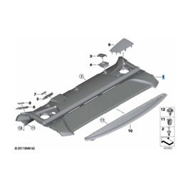 Plage arrière pour BMW M5 F90