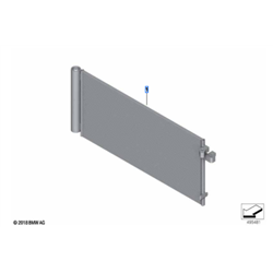 Condenseur de climatisation avec secheur pour BMW G20 G21 G28 G22 G23