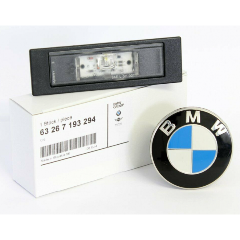 ANG RONG Eclairage Plaque d'immatriculation LED Pour BMW E81 E87 F12 F13 E63 E64 Z4 Mini 