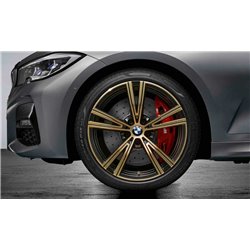 Roues complètes été 19" Style 793 Night Gold pour BMW Série 3 G20 G21