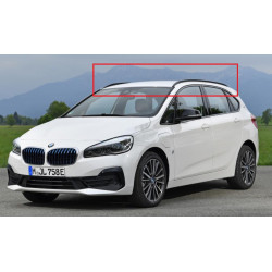 2 Pièces Voiture Barre Transversale De Galeries de Toit, pour BMW X3 2018  2019 2020 Aluminium Barres De Toit Railing Porte-Bagages De Voiture À Rails