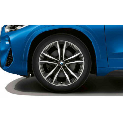 Jante 19" en alliage léger à rayons doubles style 715 pour BMW X2 F39