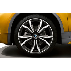 Jante 20" en alliage léger à rayons doubles style 717 pour BMW X2 F39