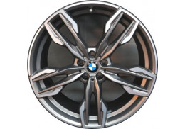 Jante 21" style 718M titane mat,  pour BMW X3 G01