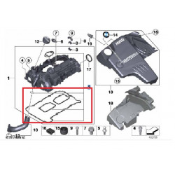 Joint cache culbuteur / Joint de profil couvre culasse pour BMW