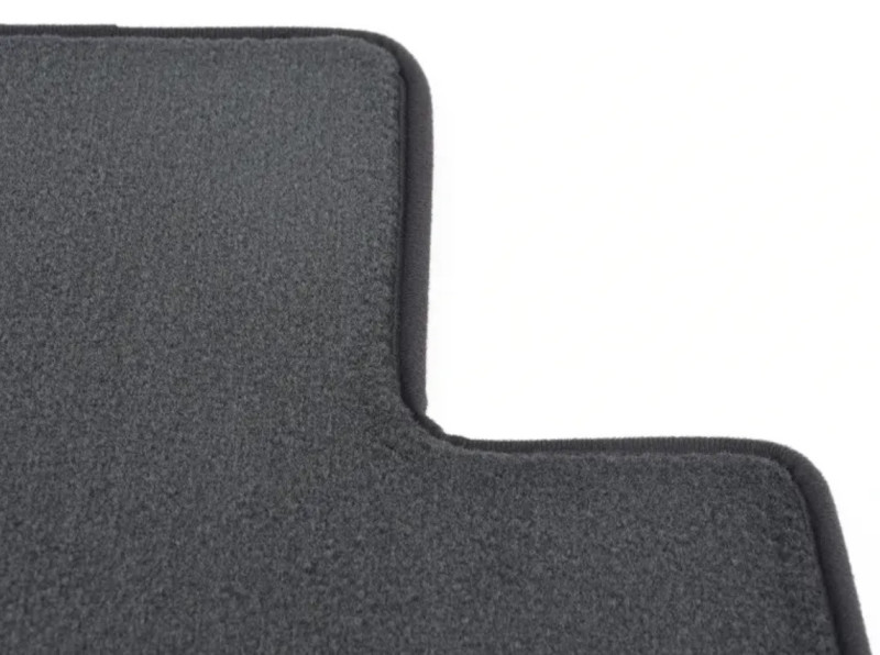 Tapis De Sol Velours Sur Mesure Pour BMW Série 3 E46 - 4 Pièces Noires, Antidérapants, Garantie 2 Ans