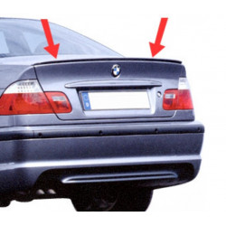 Becquet aileron spoiler de toit noir verni pour BMW série 1 E81 E87