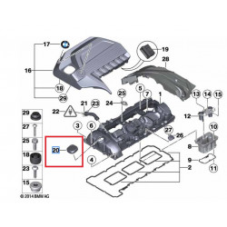 bouchon de vidange d'huile X1.5 bouchon de vidange, carter d'huile moteur 