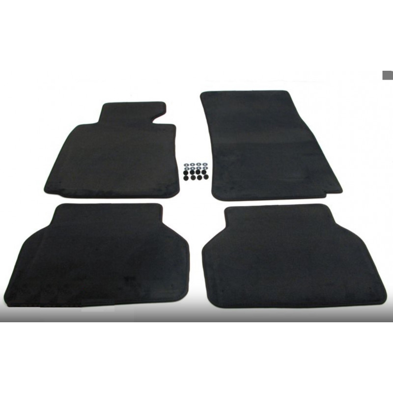 Jeu de tapis de sol beige en velours BMW Série 3F30 F31