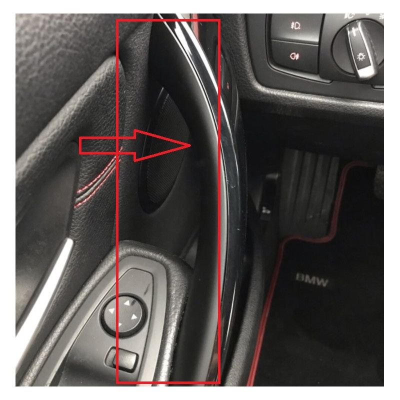 Remplacement de la poignée de porte intérieure de voiture en fibre