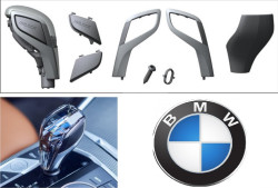 Pommeau De Levier Vitesses Pour BMW X3 E83 F25 - Design Sport Antidérapant - Installation Plug & Play 6 Vitesses