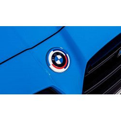 4x 56 mm logo Cache moyeu de roue logos Centre jante pour BMW 50e  Anniversaire - Équipement auto