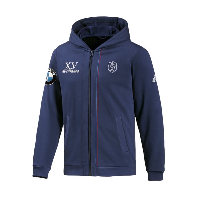 Veste Capuche Adidas  « XV de France / BMW »