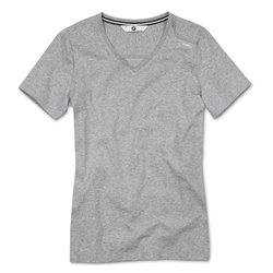 T-shirt BMW pour femme avec col en V