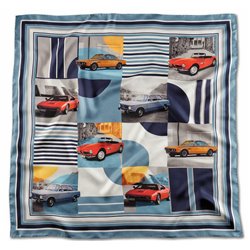 Foulard de soie BMW Classic