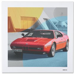 Toile BMW Classic BMW M1