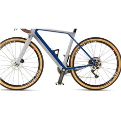 Vélo BMW Gravel Bike 3T gris/bleu