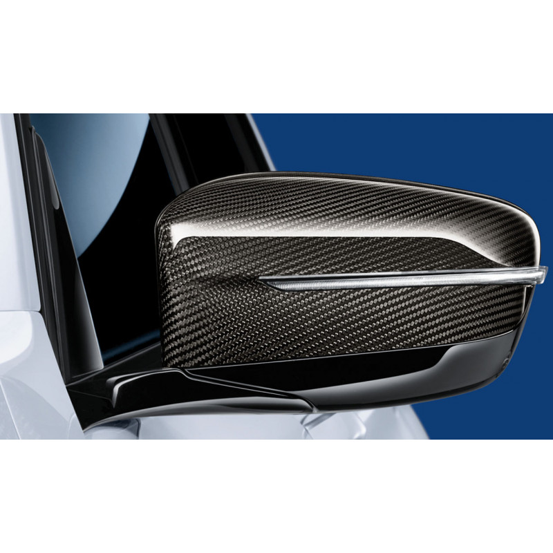Coque de rétro en carbone M Performance pour BMW I4 G26 Coté Gauche