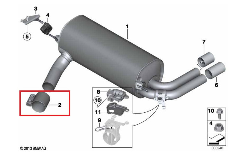 Tuyau Turbo Intercooler Charge Air BMW Série 3 E90 E91 E92 325d 330d 335d – Réf. 11618506078