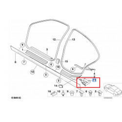 Bâche de protection compatible avec BMW 3-Series Coupe (E46) pour intérieur  Le 8720634421287