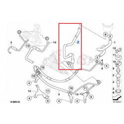 Tuyau de retour pour BMW X3...