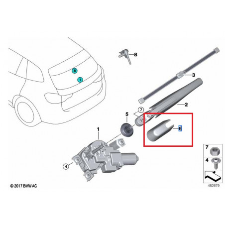 Abschlepphaken Abdeckung Kompatibel Mit Für BMW X3 G01 Modelle Ab 2022 Bis 2024 | EBay