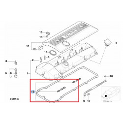 Joint cache culbuteur / Joint de profil couvre culasse pour BMW