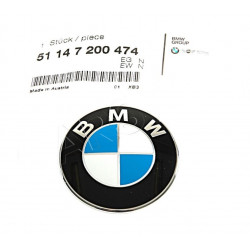  Véritable emblème rond BMW pour capot avant - Pour BMW -  51147044207