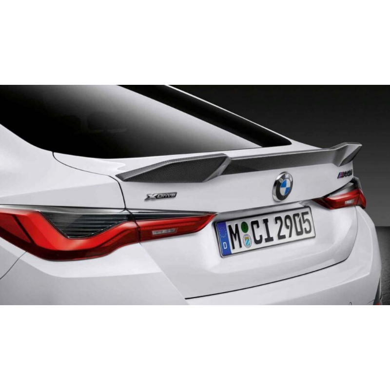 XUETAO Aileron arrière en Fibre de Carbone Convient pour BMW Série 4 F82 M4  Coupé 2014-2020 Trunk Lip Spoiler HighKick Spoiler Arrière Spoiler Kits de  carrosserie : : Auto et Moto
