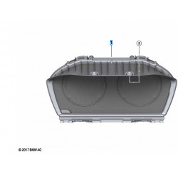 Tableau de bord d'origine (KMH) BMW X2 F39