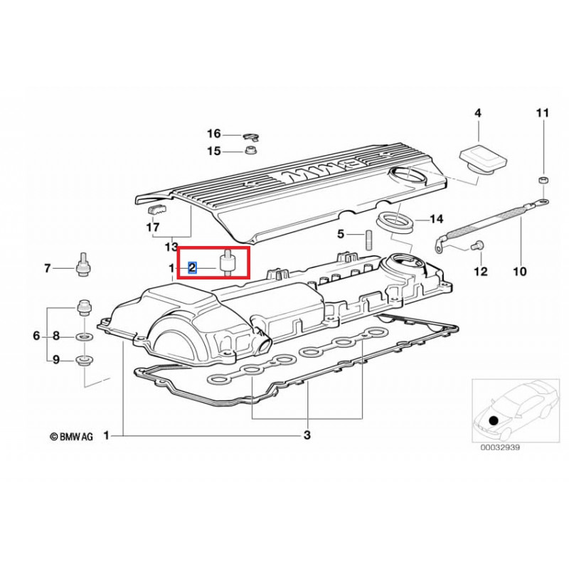 Poignée De Déverrouillage De Capot Pour BMW Série 1 & Série 3 (323i, 325i, 328i, 335i 3.0L)