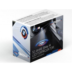 BMW M 50 ans, projecteurs porte LED 68mm pour BMW Série 7 F01 F02 G11 G12