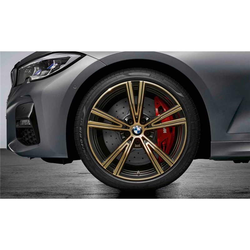 Roues complètes été 19" Style 793 Night Gold pour BMW Série 4 G22 G23