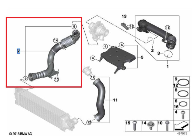Conduite D'air De Suralimentation Pour Renault Mégane III CC, Grandtour, Scénic - Réf. 8200981498