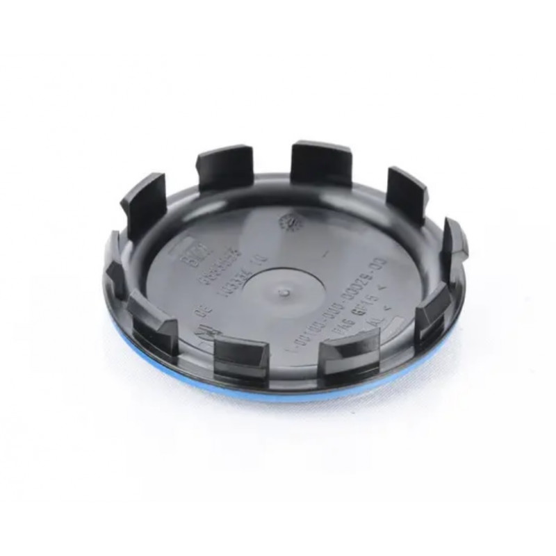 Cachemoyeu avec anneau bleu (diamètre 68 MM) BMW pour jantes alliage BMW Série 3 E46 E90 E91