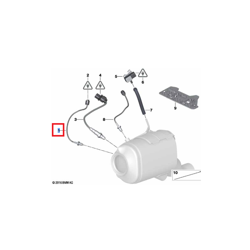 Tresse Flexible Échappement Réparation FAP Pour BMW Série 5 E60 520d 177ch – Réf. RPS 25443