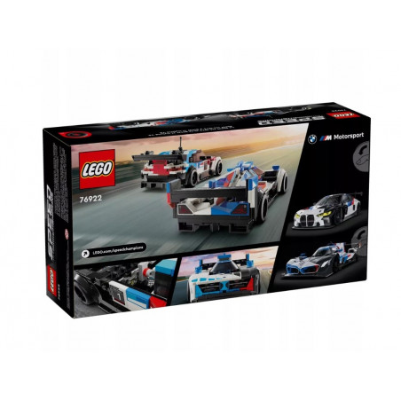 LEGO Speed Champions Voitures de Course BMW M4 GT3 et BMW M Hybrid V8 LEGO