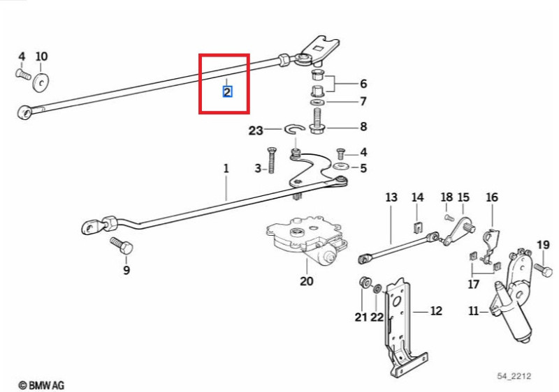 Cache Mécanisme Capote BMW Série 3 E46 Cabriolet - Latéral Gauche - Neuf Sous Emballage
