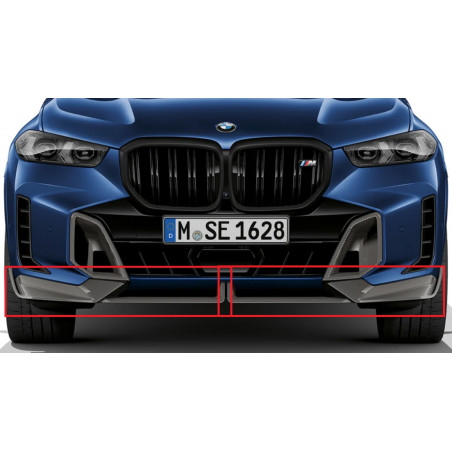 Lames avant (deux cotés) en carbone BMW M Performance BMW X5 G05 LCI ...