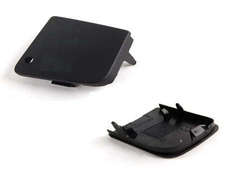 Cache Phare Antibrouillard Avant Pour BMW Série 6 E63/E64 2002-2010 - Paire, Noir, ABS