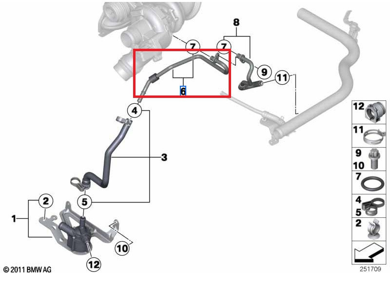 RENFORT DE PARE CHOC AVANT BMW SERIE 1 F20 F21 - SERIE 2 F22 F23 - 3 F30 F31 (11-15) & SERIE 4 F32 F33 F36 (13-) - ALUMINIUM
