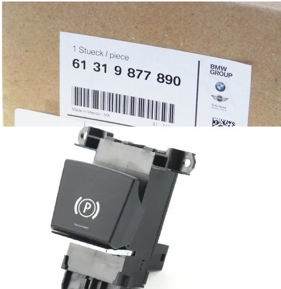 Poignée De Frein à Main Intérieur Pour BMW Série 7 E38 (1993-2001) - Remplacement Direct - Réf. 51458150465