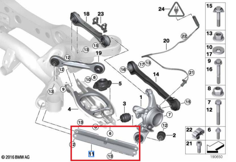 Couvercle De Culasse Frankberg Compatible BMW Série 3/5/6 3.0L Essence 2005-2013 - Réf. 11127548196
