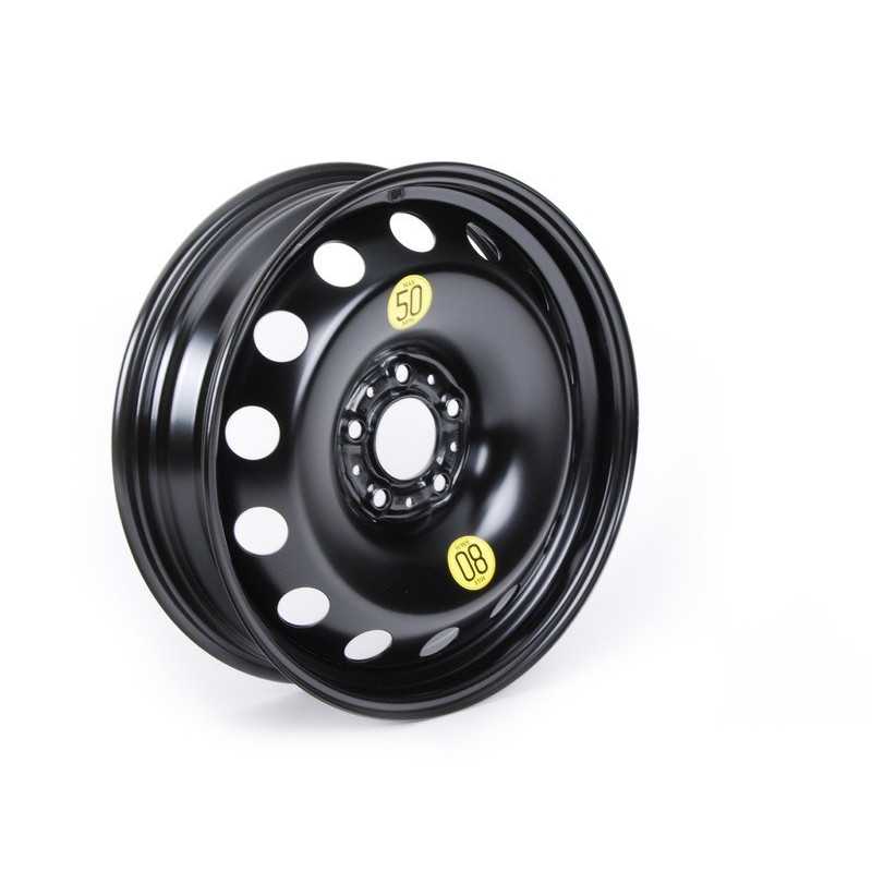 Roue de secours acier noir SANS pneumatique pour BMW X5 E70 F15 Roue de secours acier noir SANS pneumatique pour BMW X5 E70 F15